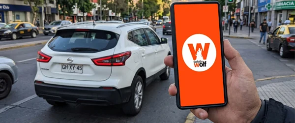 detección de vehículos robados safemywolf app